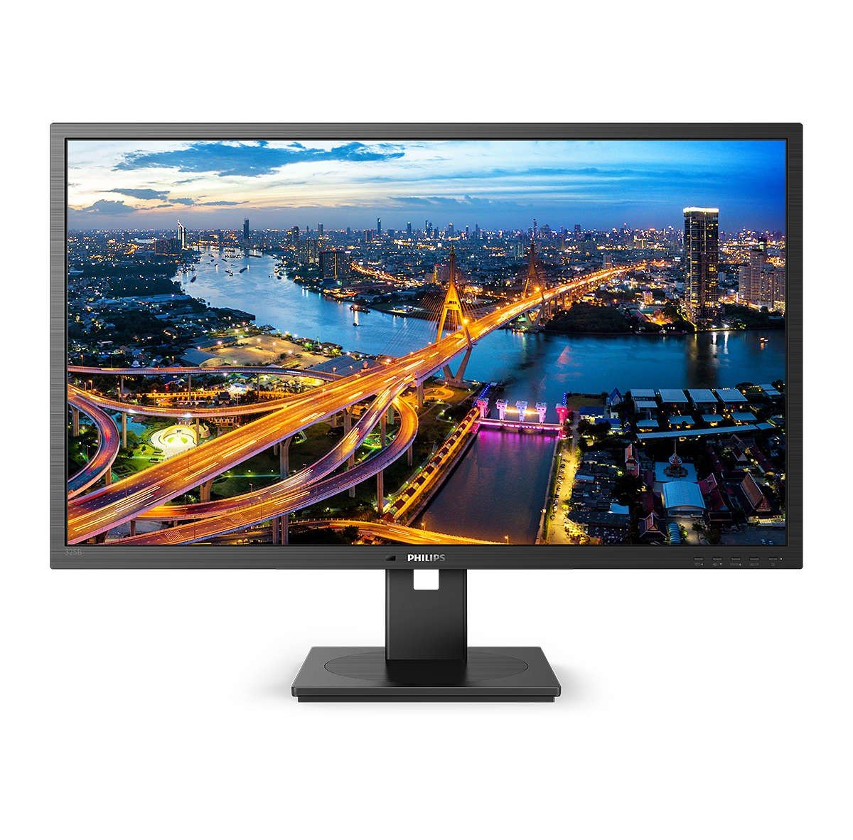 PHILIPS 325B1L/00 31.5p IPS Flat 2560x1440 16:9 1200:1 250cd/m2 4ms H/A 180 75Hz USB HUB SPEAKERS POWER/LIGHT SENSOR DP 2xHDMI