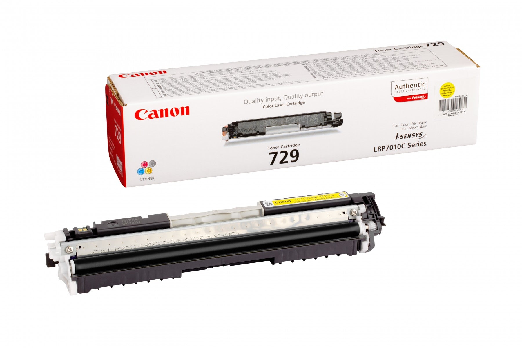 Toner/729 CLBP Cartridge YL
