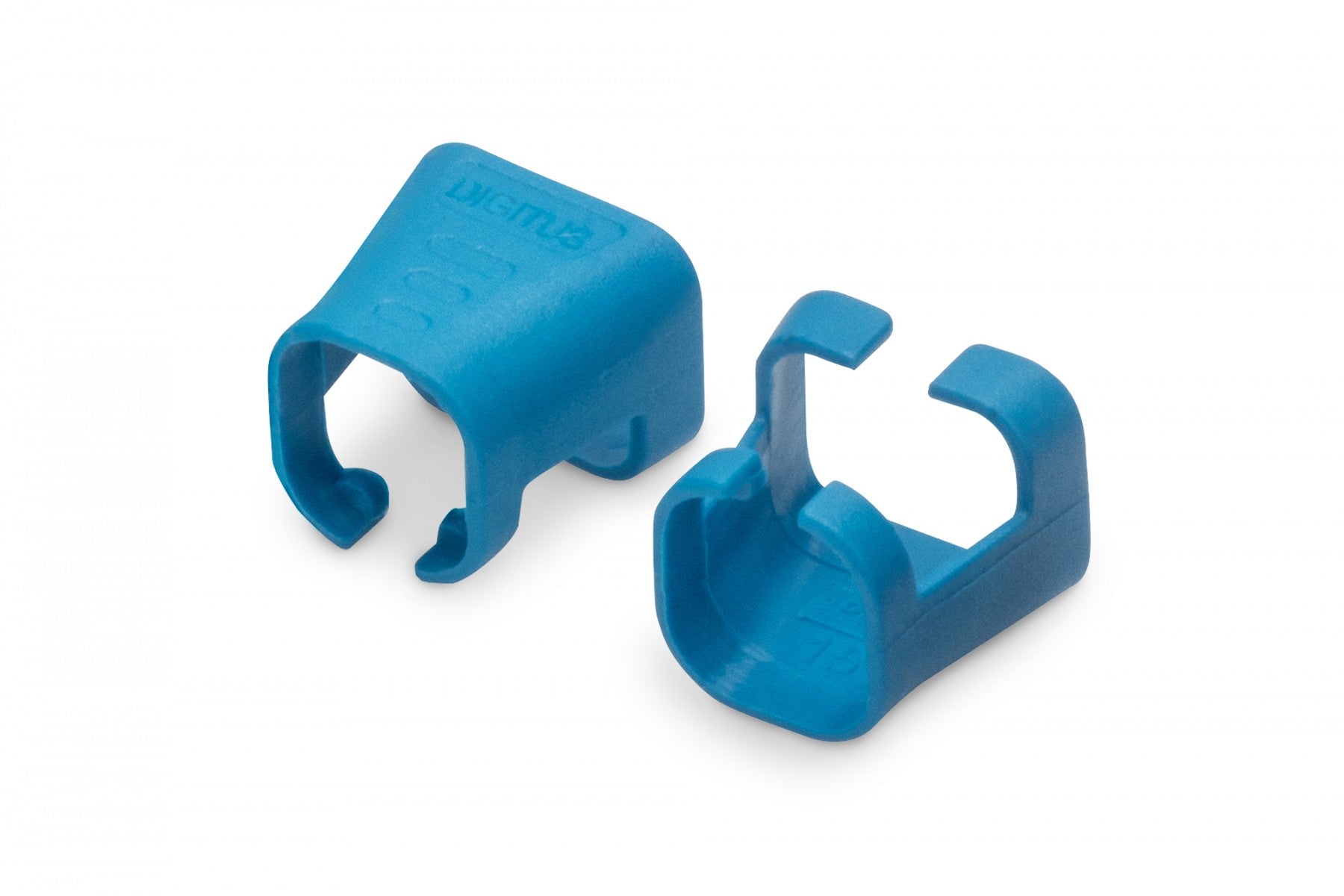 Clip coloré pour fiche RJ45, bleu, paquet de 100
