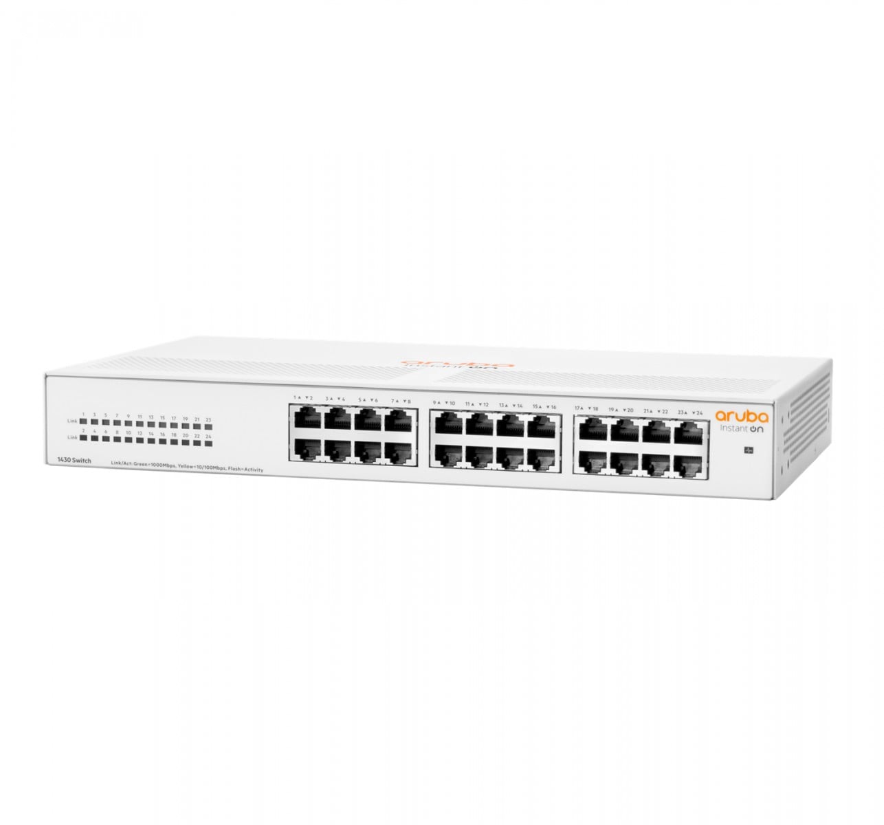 HPE Networking Instant On 1430 24G Switch Commutateur non géré 24 x 10/100/1000 de bureau Montable sur rack fixation murale BTO