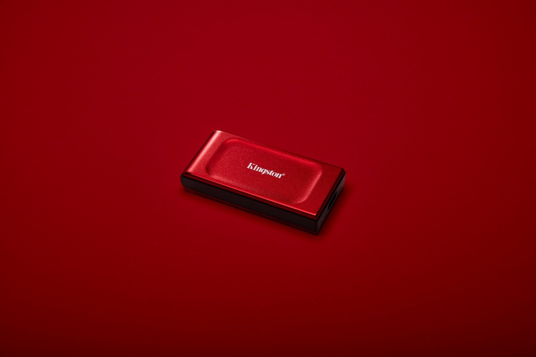 KINGSTON XS1000R 1To SSD Pocket-Sized USB 3.2 Gen 2 External Solid State Drive Red