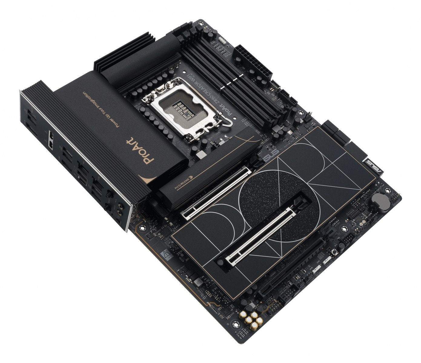 ASUS PROART Z890-CREATOR WIFI LGA1851 4xDDR5 ATX MB 4xSATA 1xHDMI 2.1 3xThunderbolt 5xM.2