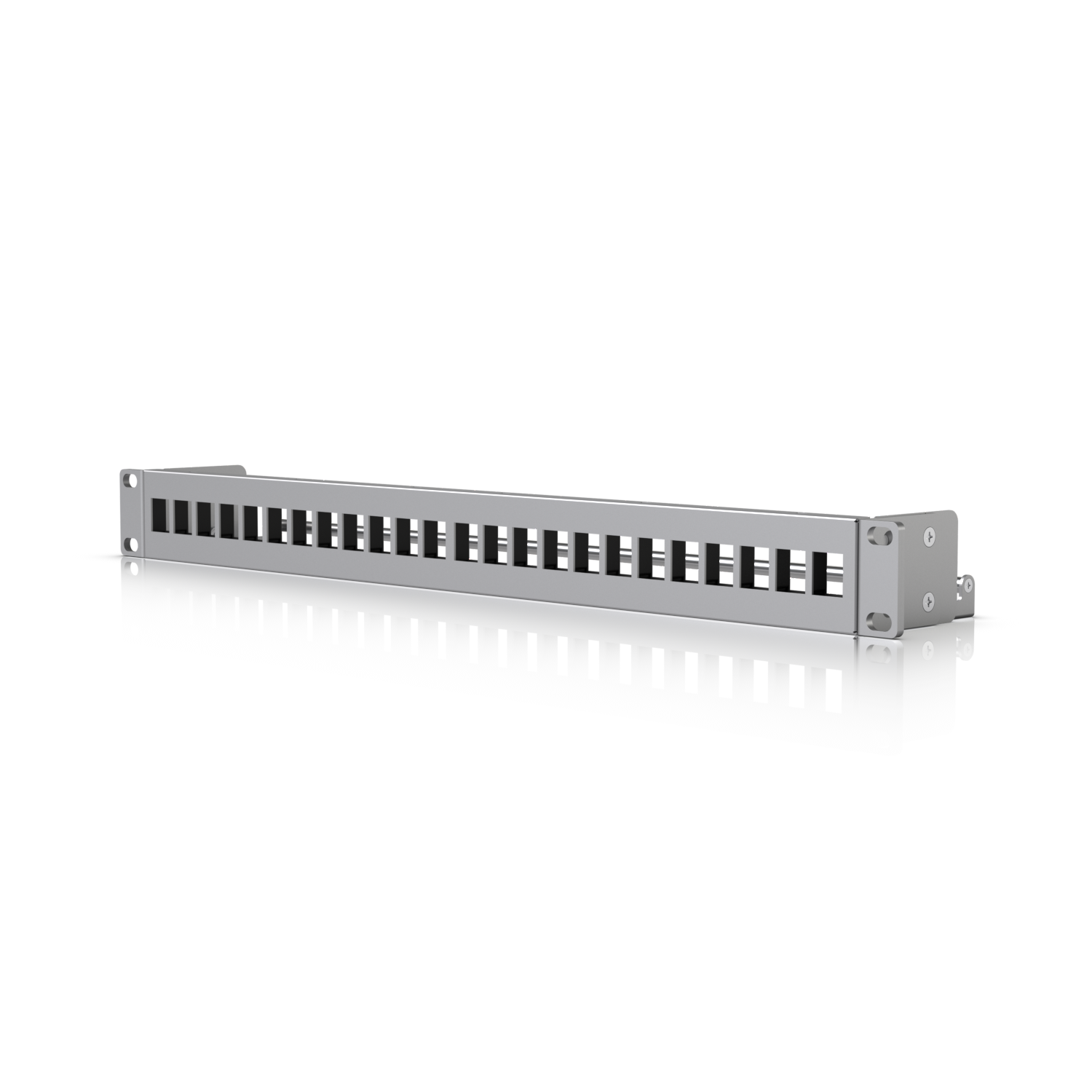 Rack mount 24-port blank patch panel