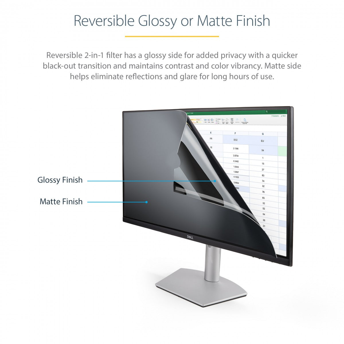 32 inch Monitor Privacy Screen Filter