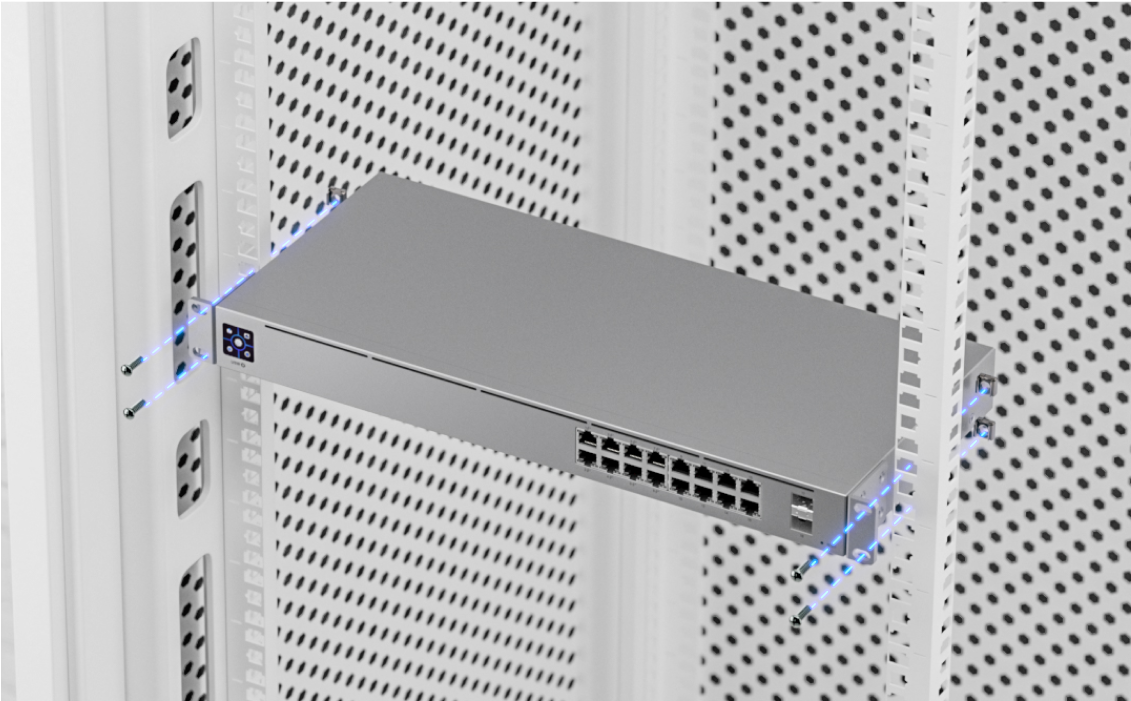 Ubiquiti USW-16-POE Networks UniFi 16-Port PoE Géré L2/L3 Gigabit Ethernet (10/100/1000) Connexion Ethernet, supportant l'alimentation via ce port (PoE) 1U Arge