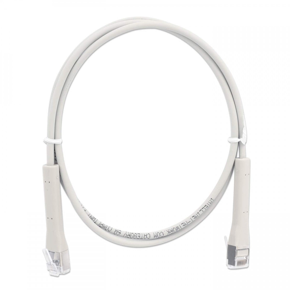 Intellinet 745147 câble de réseau Gris 1,5 m Cat6a F/FTP (FFTP) Rond