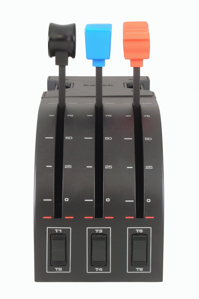 LOGITECH Flight Throttle Quadrant Throttle wired for PC