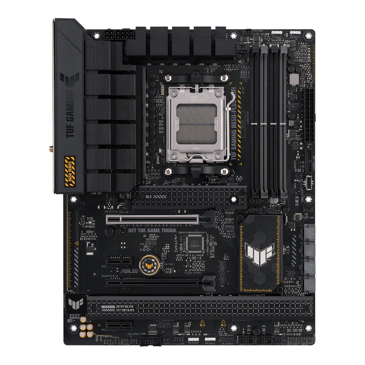 Carte mere ATX ASUS TUF GAMING B650-PLUS WIFI avec Wi-Fi 6 et support DDR5