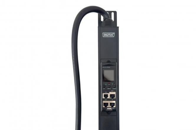 Digitus DN-IP2-V5-24C13-6C19 Multiprise SMART PDU 0U, prise IEC 60309 32A/400V, prises 24xC13 10A/250V, 6xC19 16A/250V, 32A
