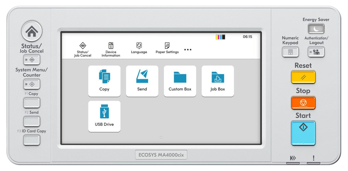 Kyocera 1102Z43NL0 ECOSYS MA4000cix 40/40 ppm - copie, impression, numérisation, réseau, duplex, DADF, HyPas