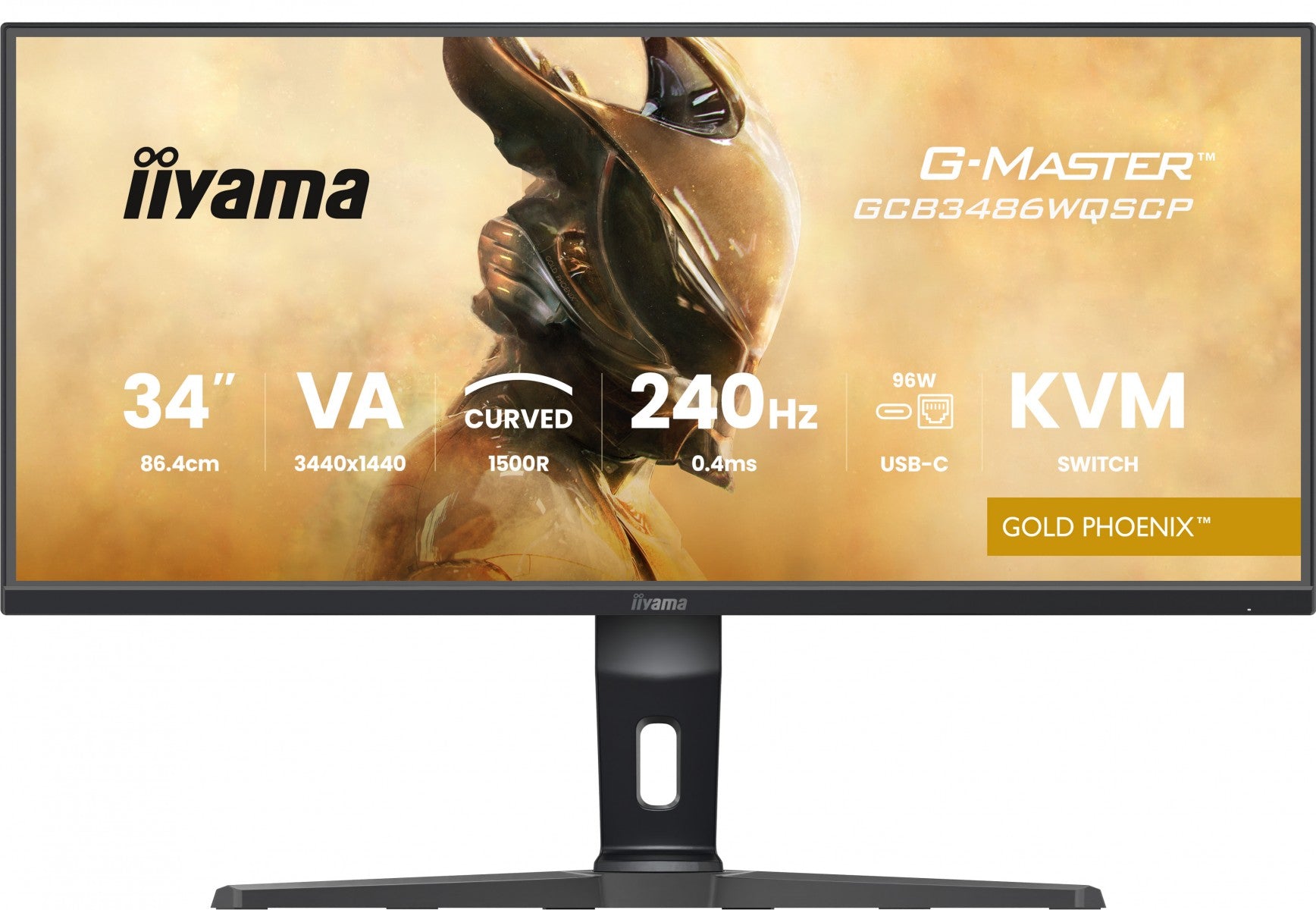 GCB3486WQSCP-B1 34" UW VA-Curved Gaming