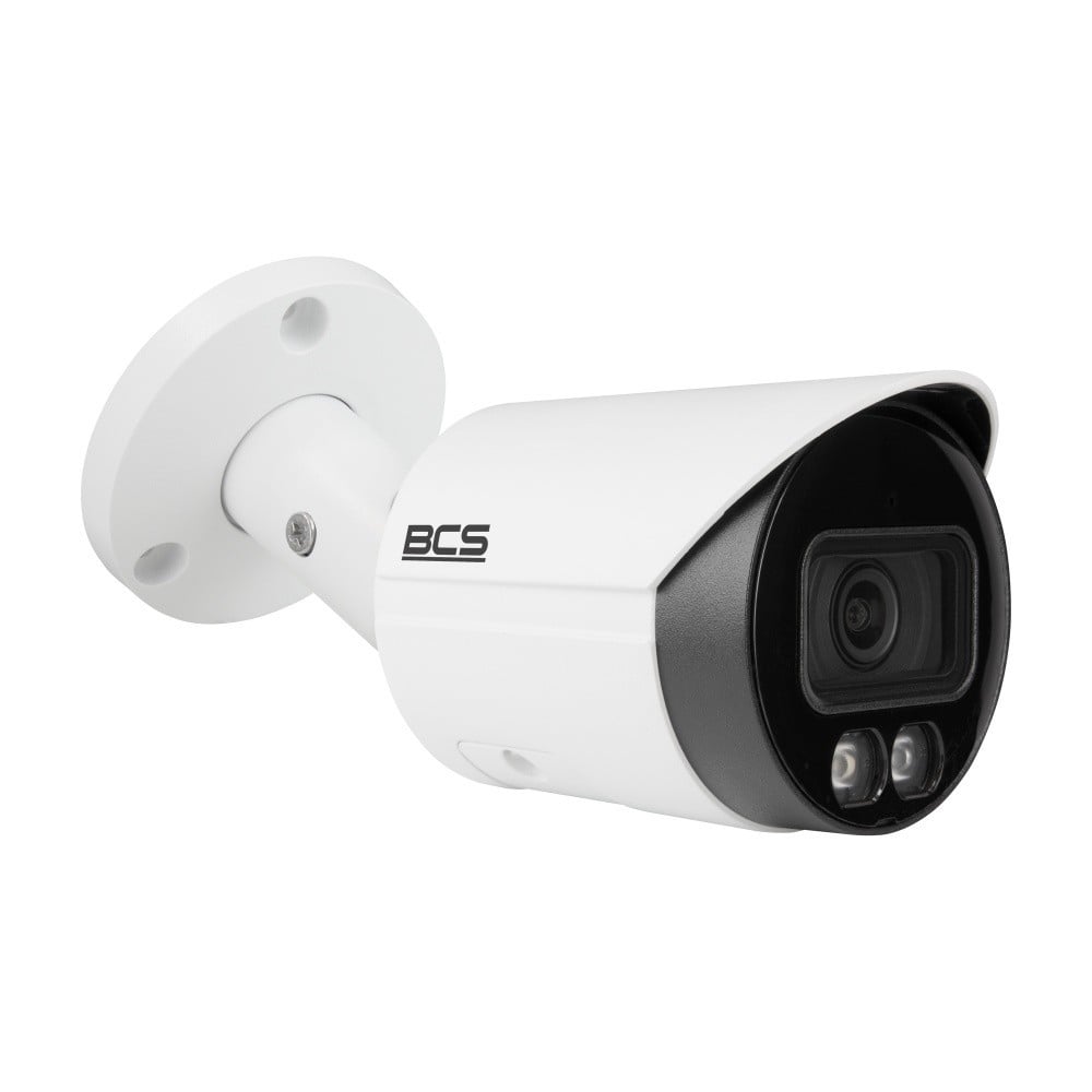 BCS BCS-L-TIP18FCR3L3-Ai1 Caméra tubulaire IP 8MP avec NightColor et fonctionnalités intelligentes