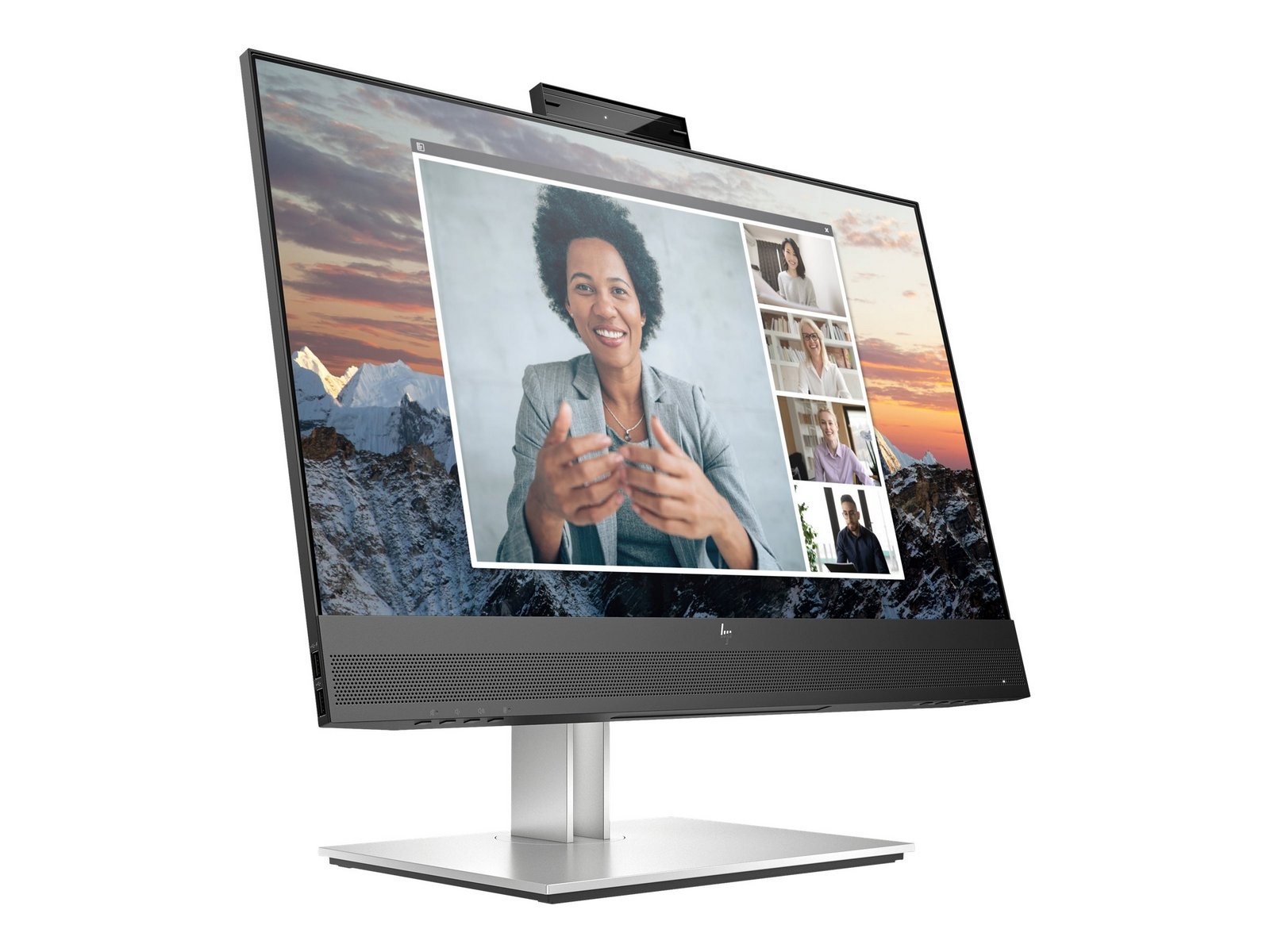 "HP E24m G4 60,5 cm (23.8"") 1920 x 1080 pixels Full HD Noir, Argent"