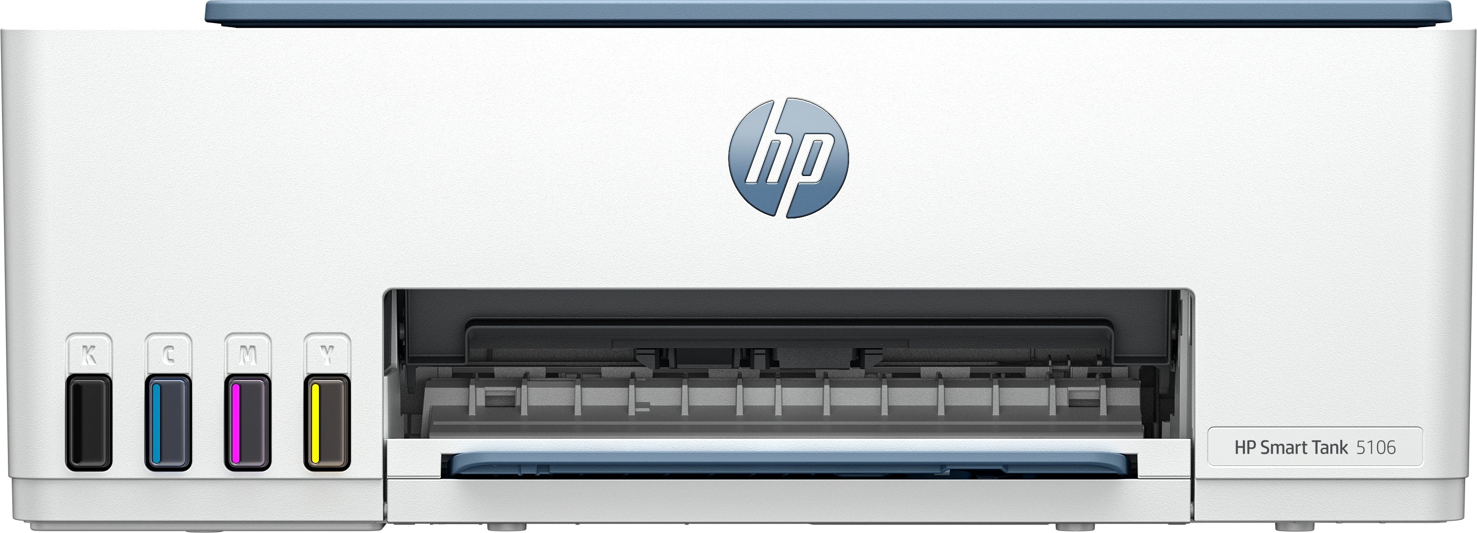 HP Smart Tank Imprimante Tout-en-un 5106, Couleur, Imprimante pour Maison et Bureau a domicile, Impression, copie, numérisation, Sans fil  Réservoir d’imprimant
