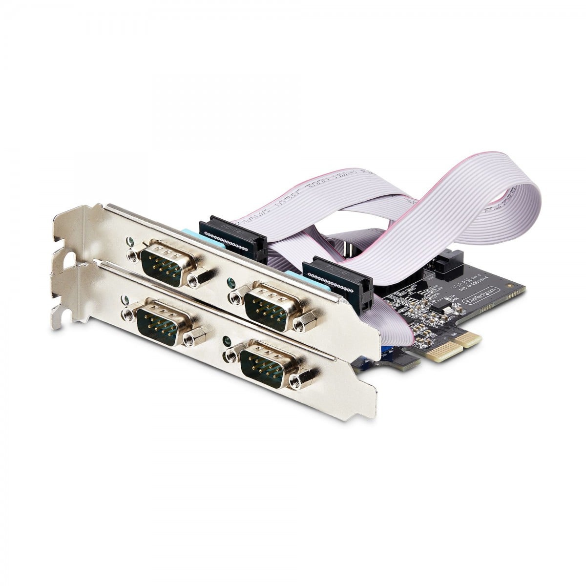 4-Port Serial PCIe Card RS232/422/485