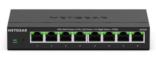 8-PORT MULTIGIG 2.5G UM SWITCH MS308