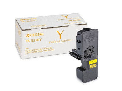 KYOCERA TK-5220Y Cartouche de toner 1 piece(s) Original Jaune