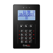 BCS PULSON LCD/C BL Clavier LCD noir avec boutons en caoutchouc