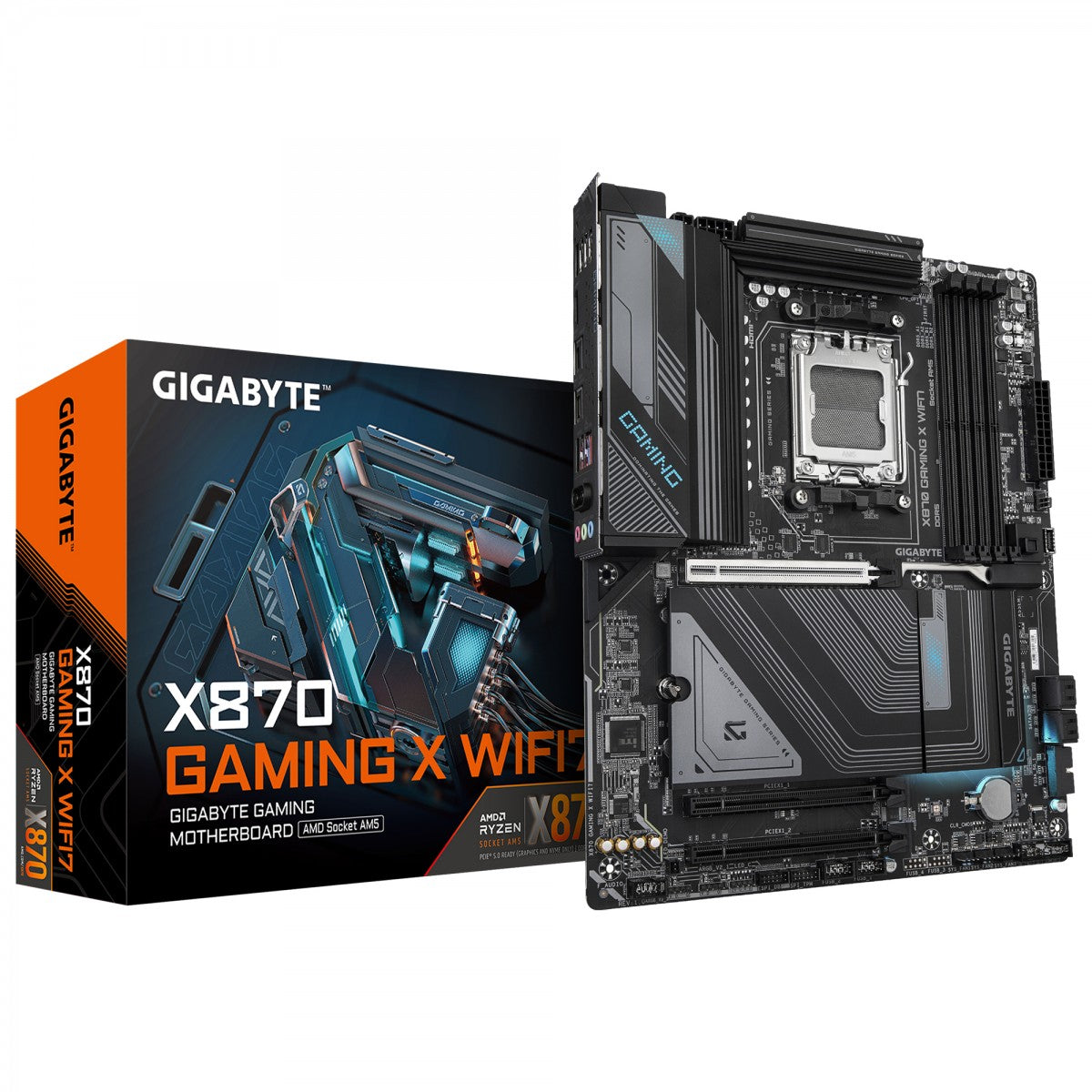 GIGABYTE X870 GAMING X WIFI7 carte mere AMD X870 Emplacement AM5 ATX