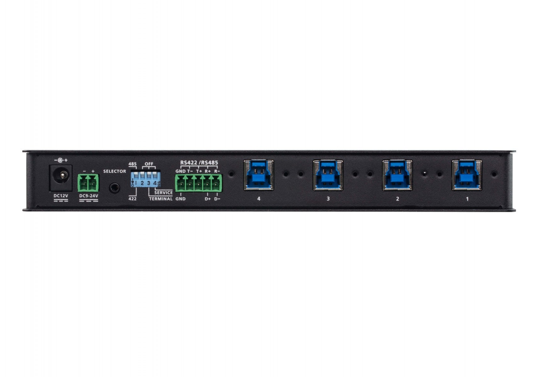 ATEN US3344i Switch Indust. 4 ports USB 3.2 pour 4 PC