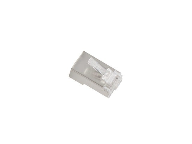 Lanberg PLS-5000 connecteur de fils RJ-45 Acier inoxydable, Transparent