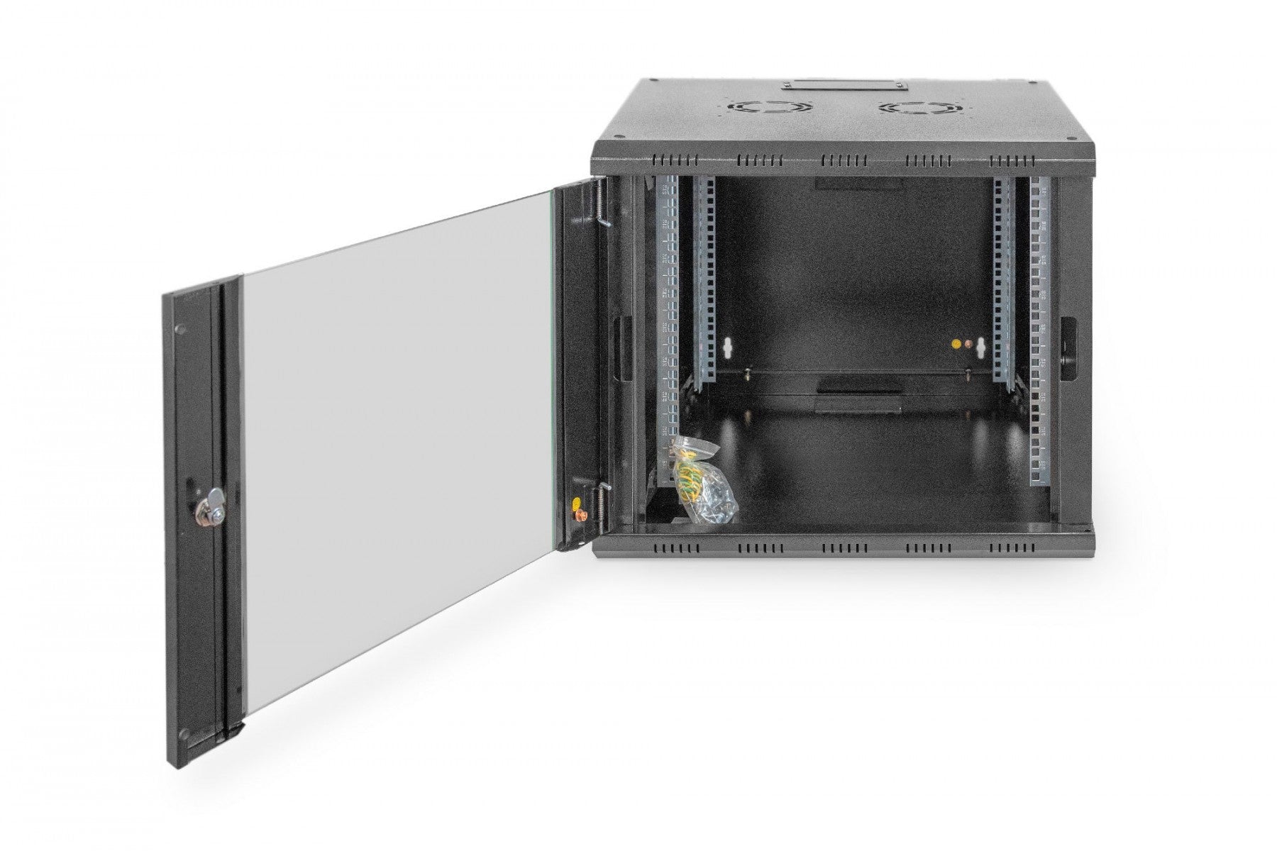 Digitus DN-19 09U-6/6-SW étagere 9U Rack monté sur le mur Noir
