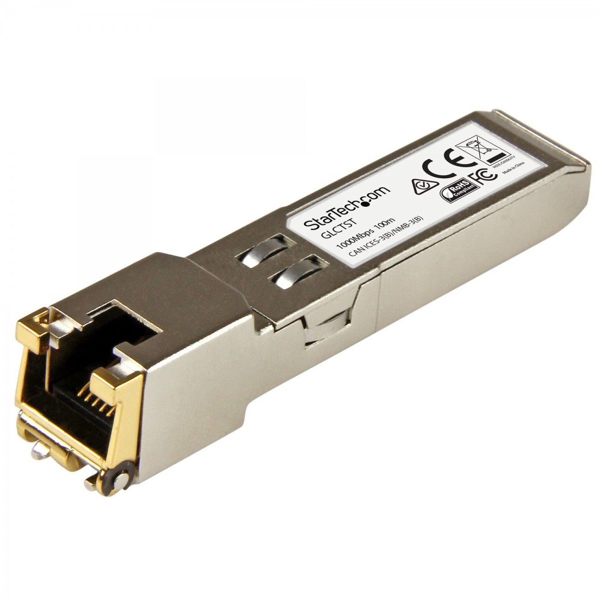 StarTech.com Gigabit RJ45 Copper SFP - 1