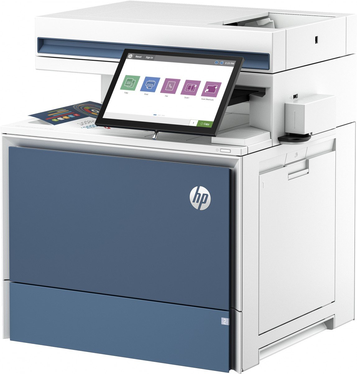 HP LaserJet Enterprise Flow MFP 5800zf MFP colour laser A4 43ppm Copy 43ppm Print 650sheets LAN imprimante laser multifonction
