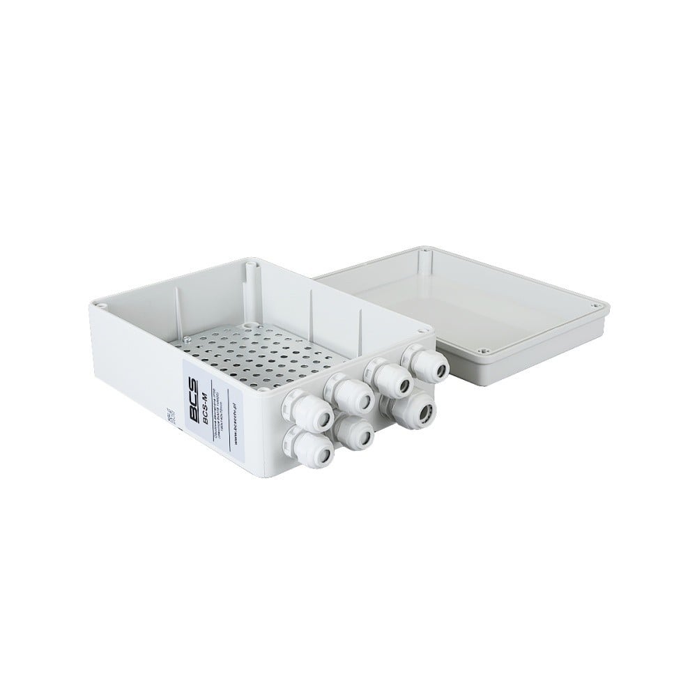 BCS BCS-M Boîtier mural externe IP56 gris 190x140x70mm