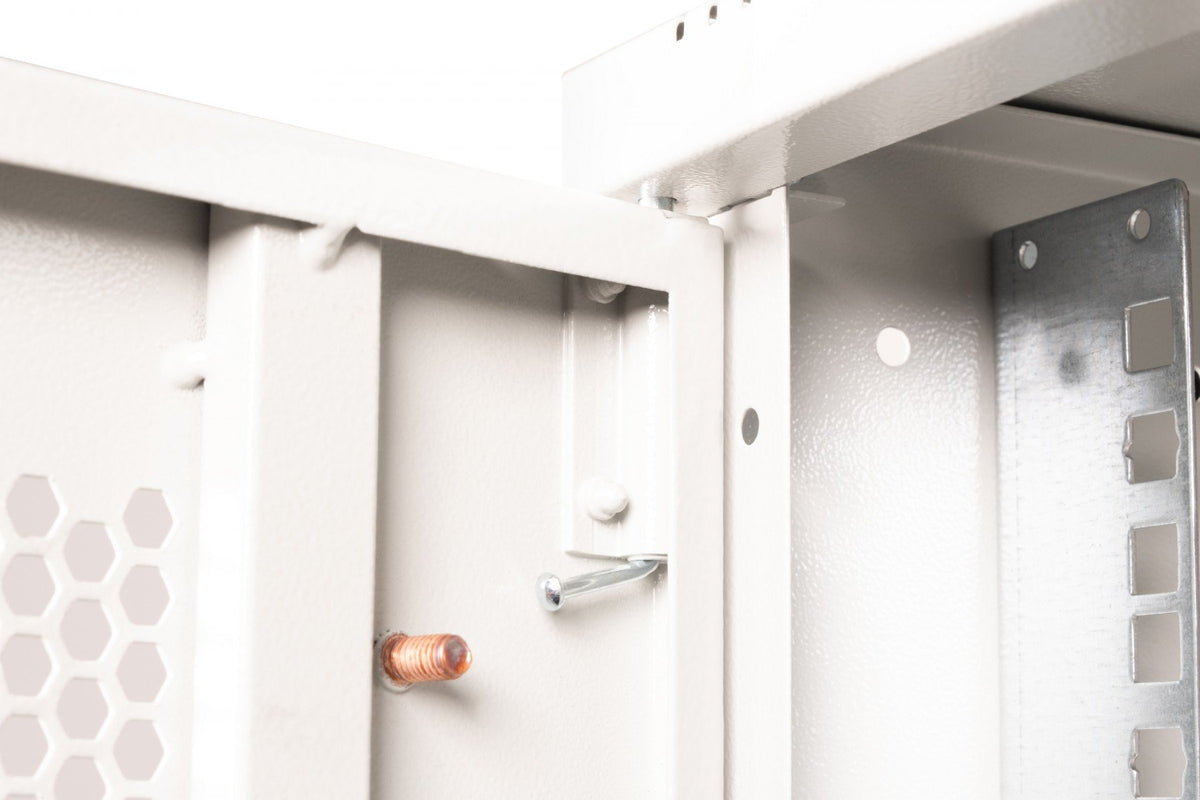 "Armoire réseau murale 19"" 9U, SOHO PRO 460 x 500 x 400 mm, porte perforée, gris, non assemblée, 60 kg"