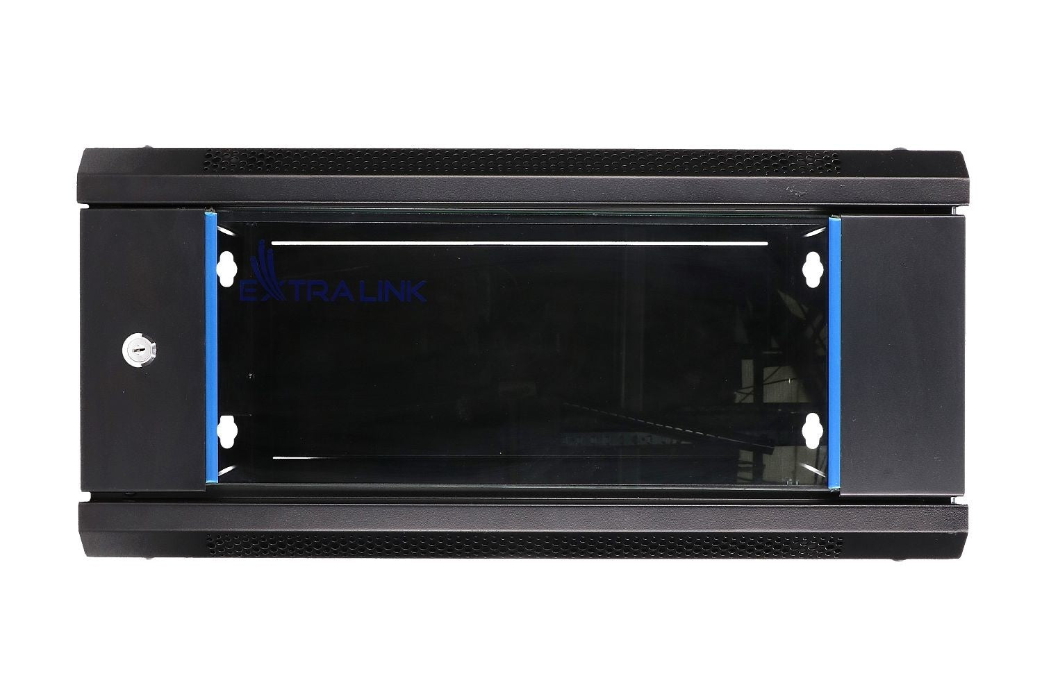 Extralink 4U 600X450 WALL-MOUNTED RACKMOUNT CABINET BLACK Rack monté sur le mur Noir