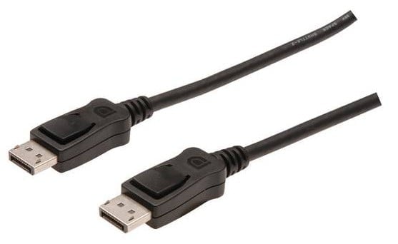 DIGITUS DK-340100-020-S - 2 m - DisplayPort - DisplayPort - Mâle - Mâle - Nickel