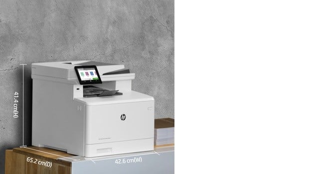 HP Color LaserJet Pro Imprimante multifonction M479dw, Impression, copie, numérisation, e-mail, Impression recto-verso  Numérisation vers e-mail/PDF  Chargeur a