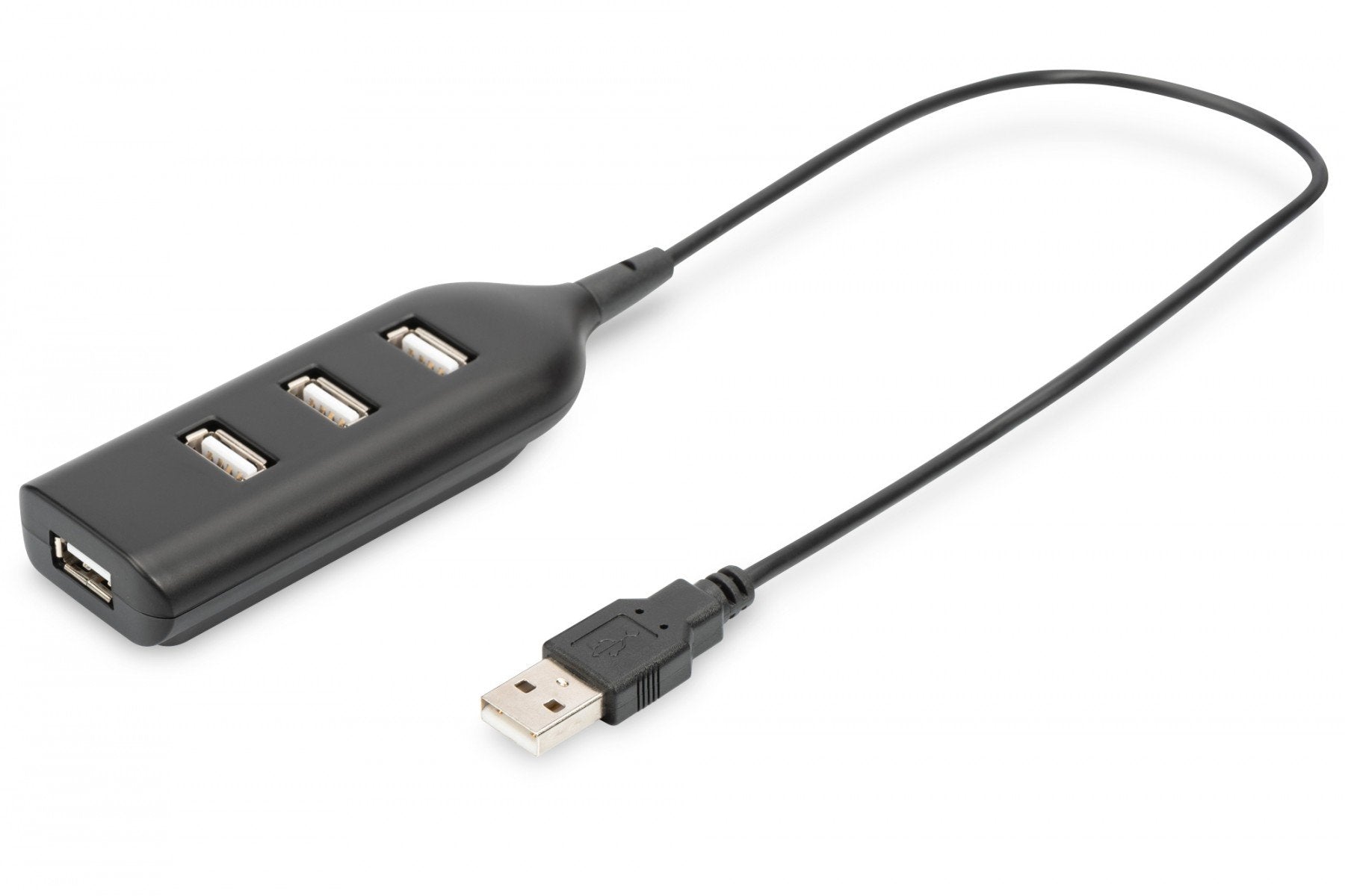 Digitus AB-50001-1 hub & concentrateur 480 Mbit/s Noir
