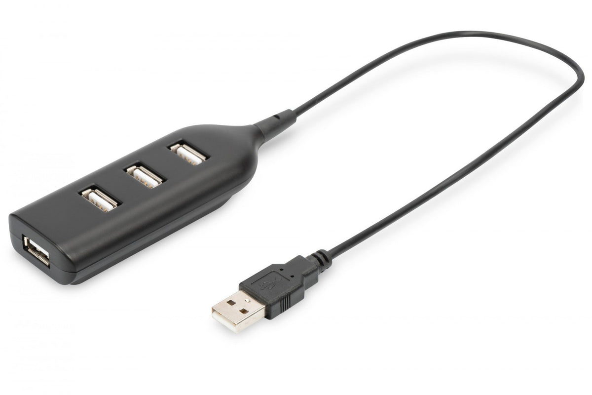 Digitus AB-50001-1 hub & concentrateur 480 Mbit/s Noir