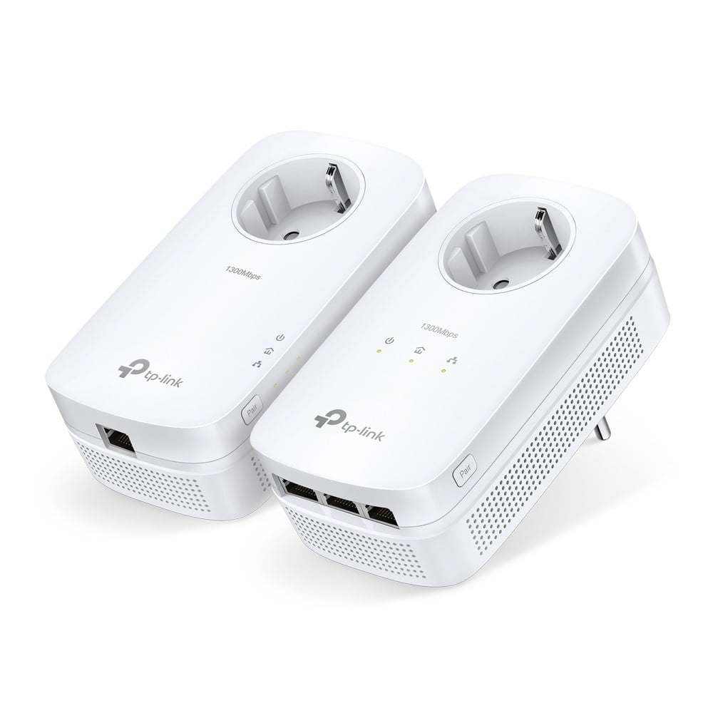 TP-Link TL-PA8033P KIT Adaptateur réseau CPL 1300 Mbit/s Ethernet/LAN Blanc 2 piece(s)