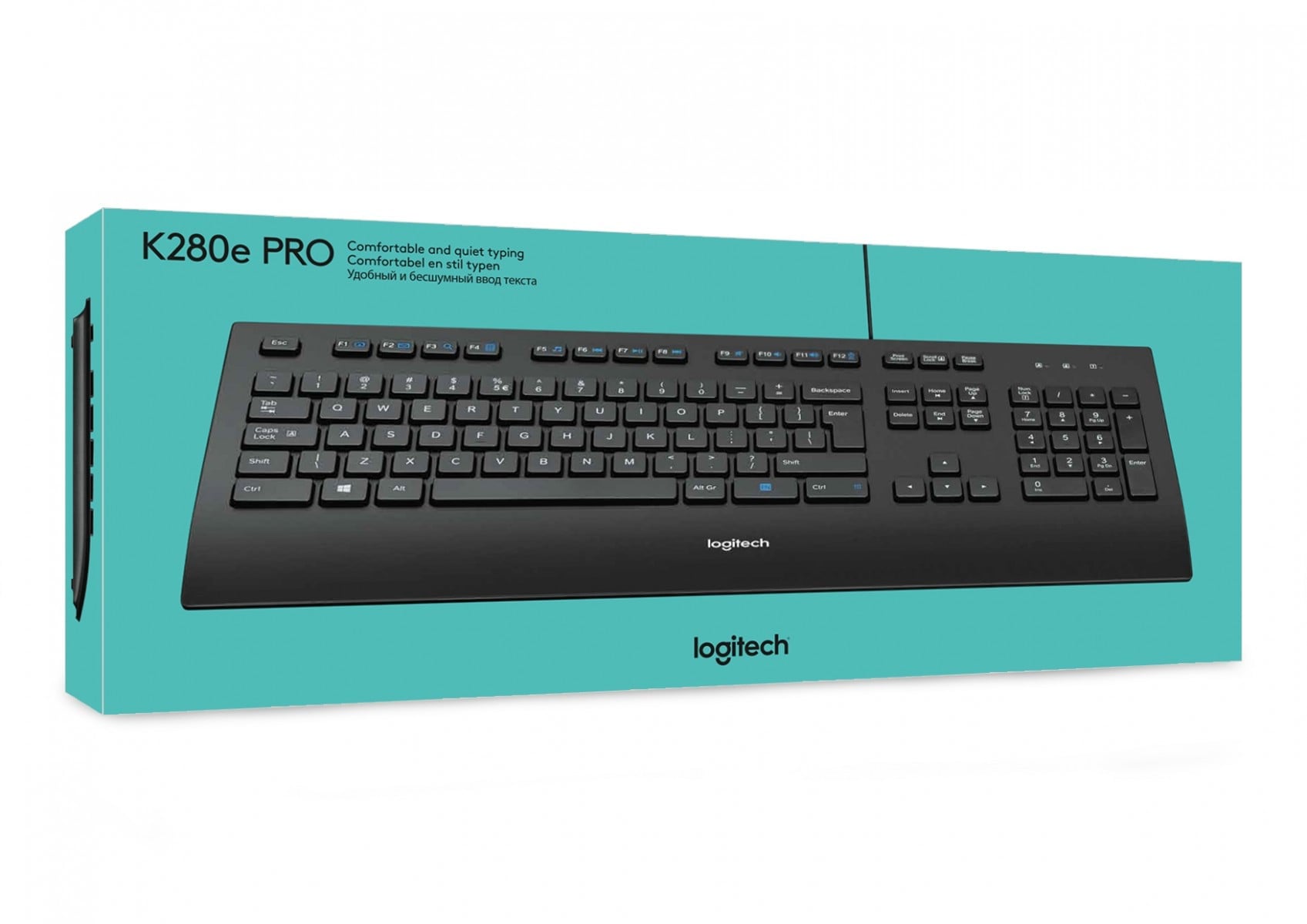 LOGITECH Corded Keyboard K280e azerty for Business (FR)