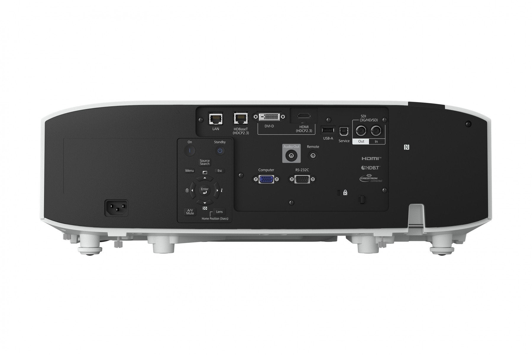 EPSON EB-PU1007W 3LCD 7000Lumen WUXGA 1920x1200 No Lens 1.44 - 2.32 white