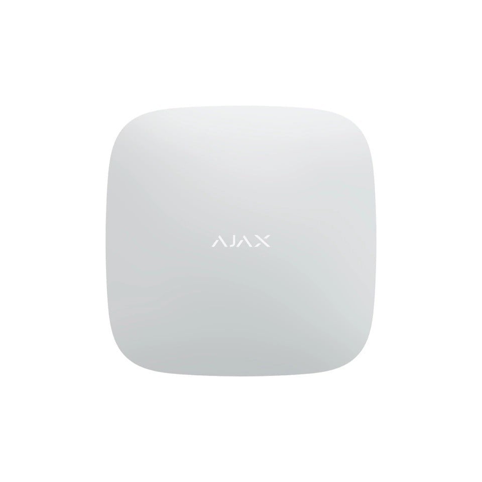 Ajax Systems 38237.01.WH1 Hub (2G) Jeweller - Panneau de contrôle d'alarme sans fil (SIM, 2G, Ethernet) blanc