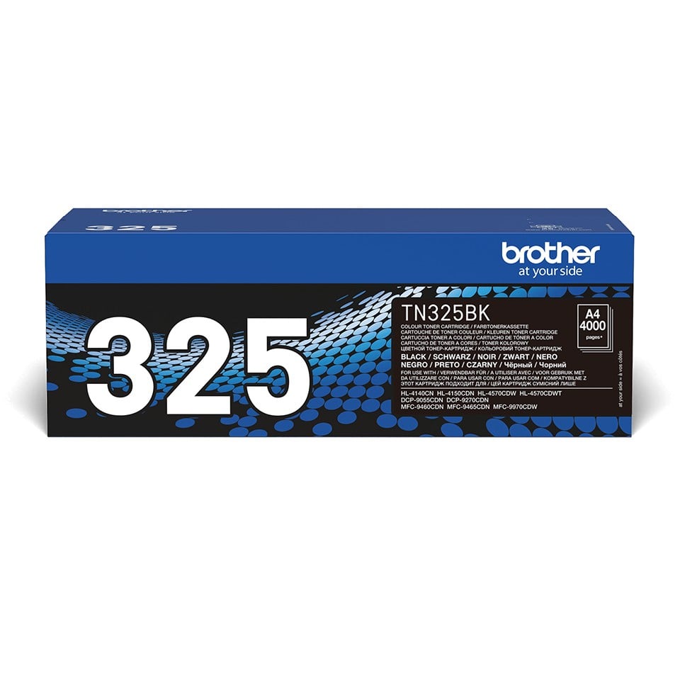 BROTHER TN-325 cartouche de toner noir capacité standard 4.000 pages pack de 1