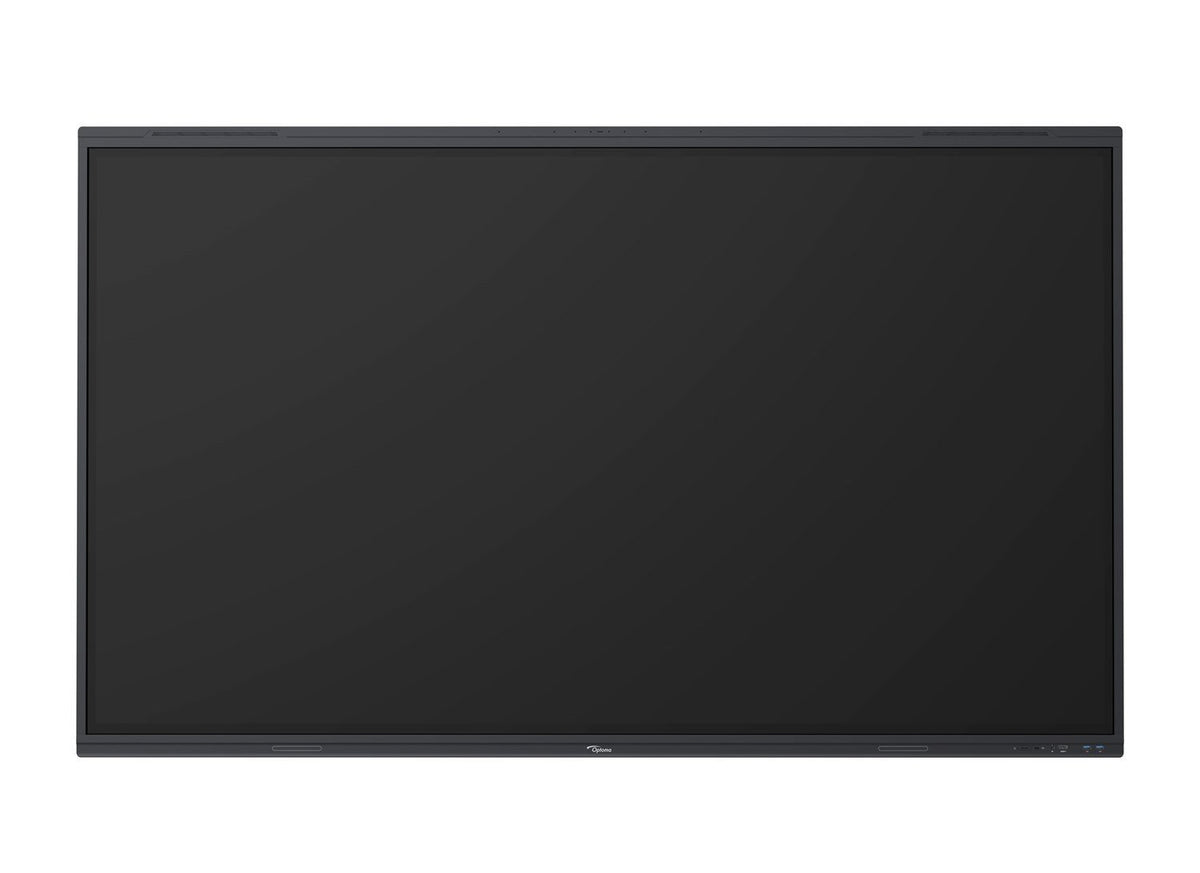 OPTOMA 5863RK 86p 400cd/m2 UHD Interactive 4K Multi-Touch-Display Android 13 Integrated Google Play Store