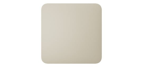 Ajax Systems 52159.143.IV SideButton (1-gang/2-way) [55] - ivoire