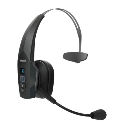 BlueParrott B350-XT Casque Avec fil Arceau Bureau/Centre d'appels Micro-USB Bluetooth Noir