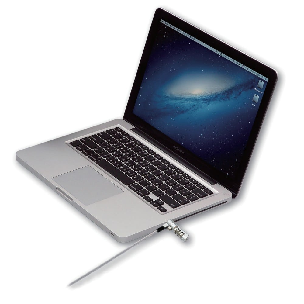 Techly IQ-LOK-16-K Câble de sécurité pour ordinateur portable Nano Slot avec verrou 1,8 m