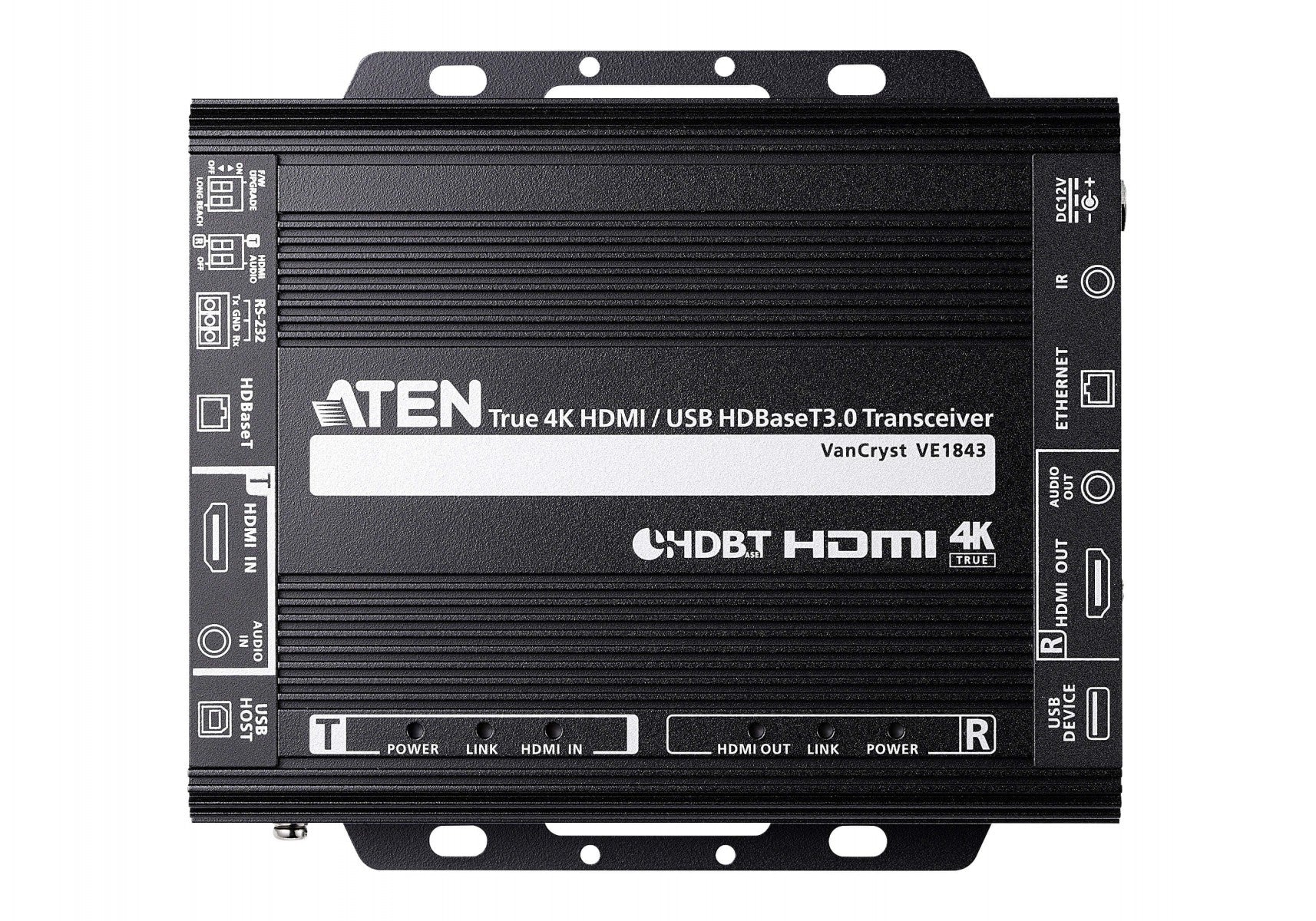 ATEN VE1843 Répéteur AV Noir