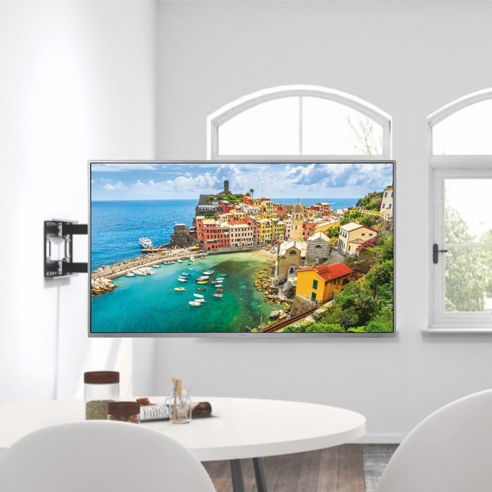 "Techly ICA-PLB 490 Support mural pour TV 43-80"" LED/LCD 50kg pivotant inclinable"
