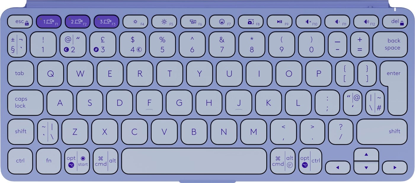 Logitech 920-012986 Keys-To-Go 2 Clavier Lilas