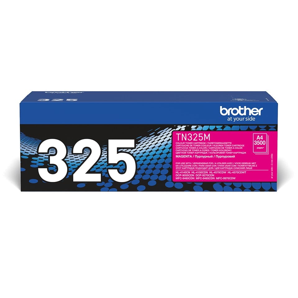 BROTHER TN-325 cartouche de toner magenta capacité standard 3.500 pages pack de 1