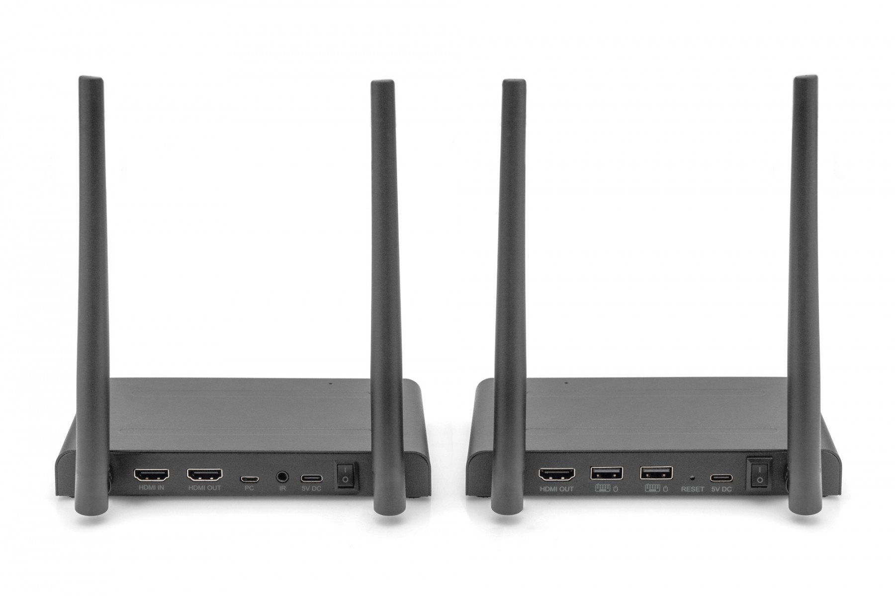 Extenseur KVM HDMI+USB sans fil 150m UHD 4K60Hz (ensemble)