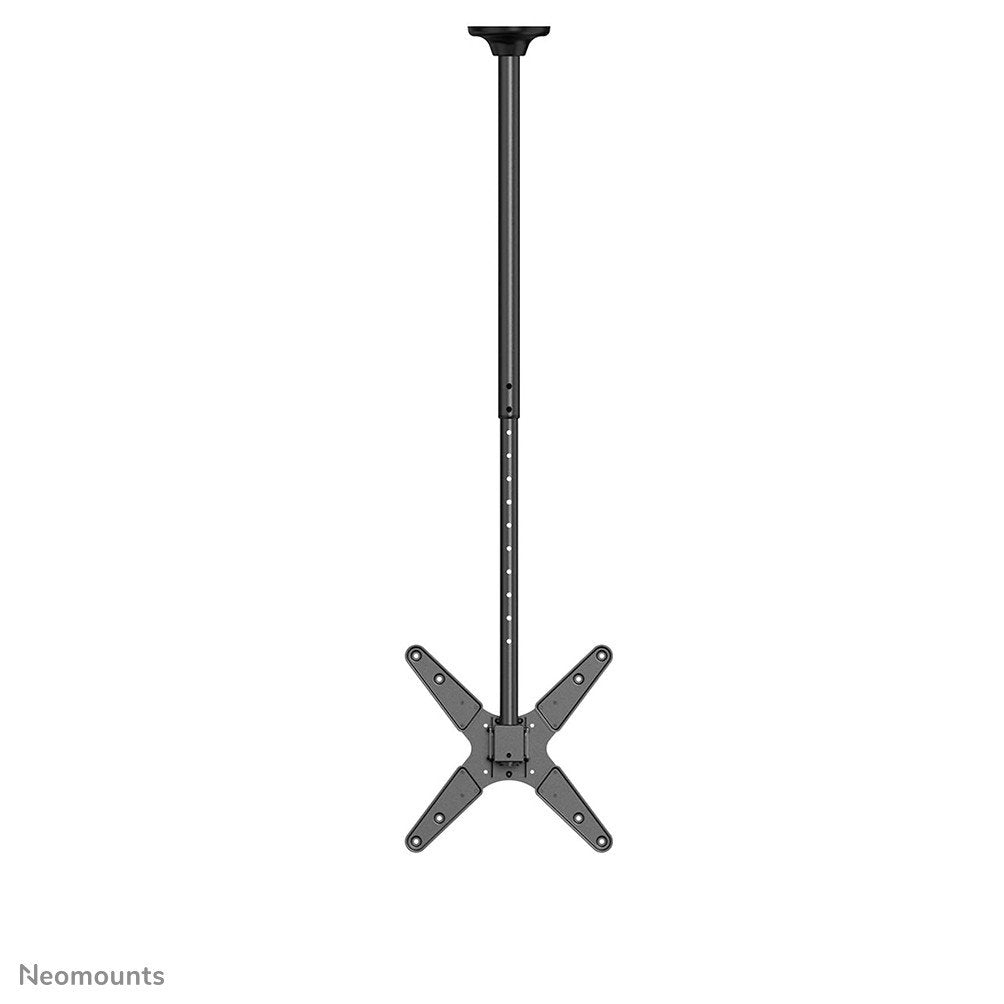NEOMOUNTS FPMA-C340BLACK Support de plafond pour écran de 32-75p - h 106-156 cm